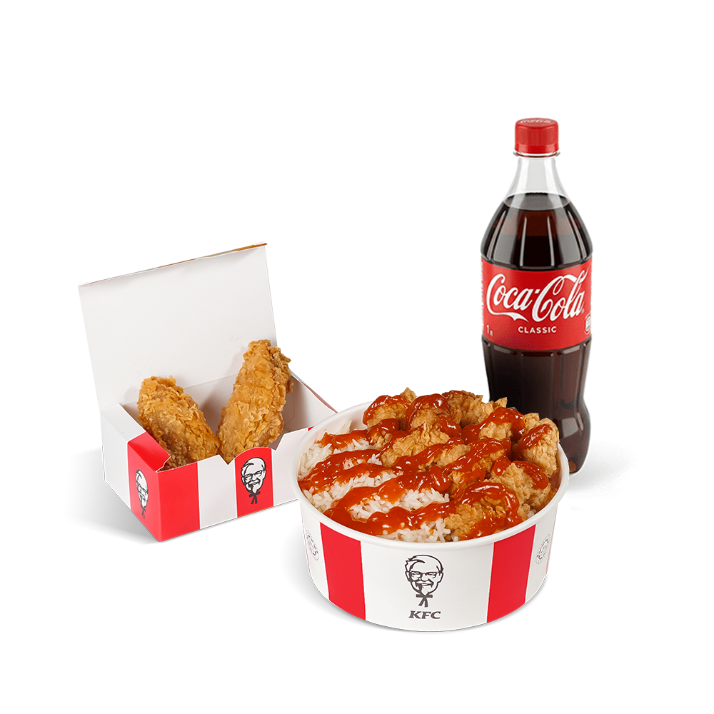 KFC Боул азиатский комбо